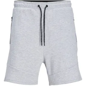 12186750 JPSTGORDON JJAIR SWEAT SHORTS BEX SN LIGHT GREY MELANG