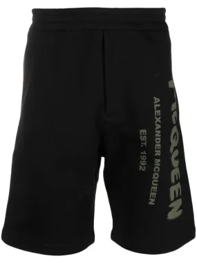 ALEXANDER MCQUEEN GRAFFITI PRT SHORTS