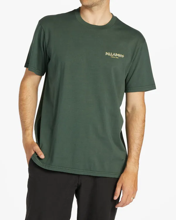 Austral Short Sleeve Wave Washed T-Shirt