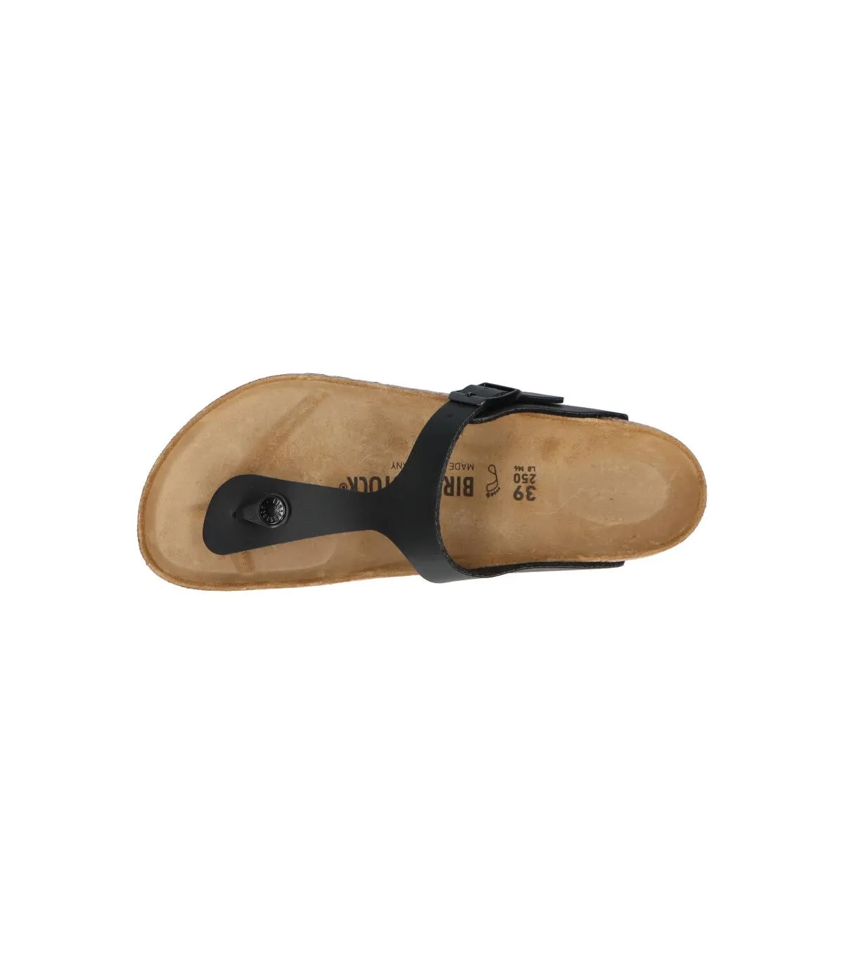 Birkenstock Gizeh BF Black REGULAR (43691) Mujer Negro