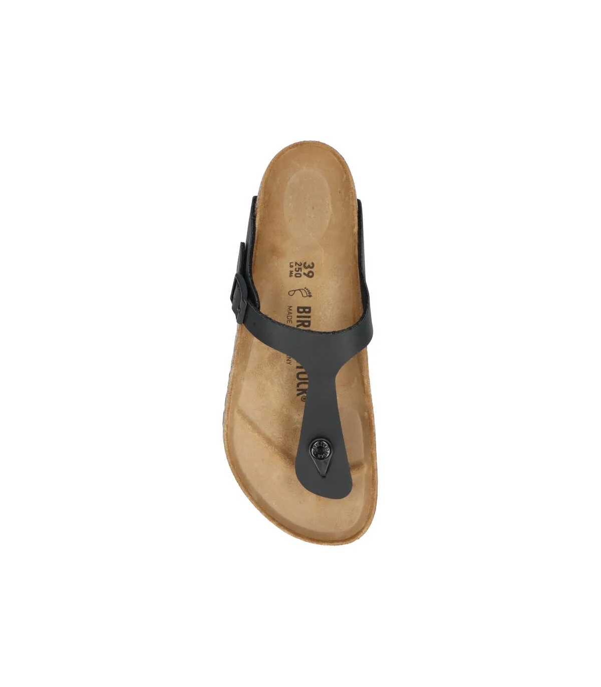 Birkenstock Gizeh BF Black REGULAR (43691) Mujer Negro