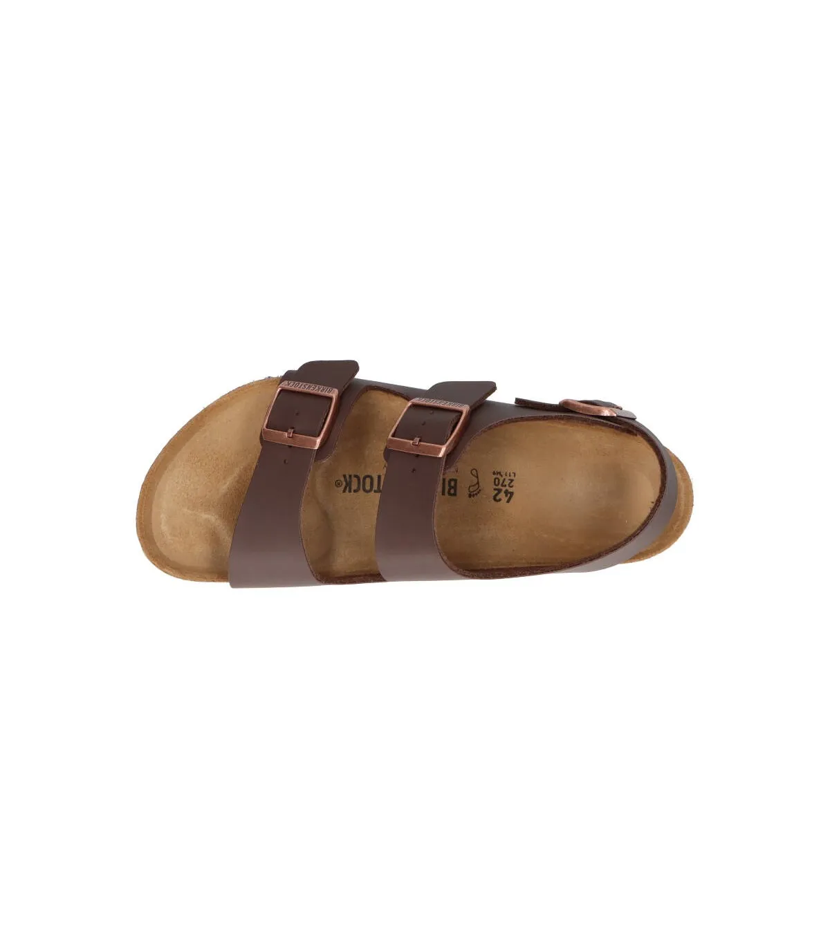 Birkenstock Milano BF Dark Brown REGULAR (34701) Hombre Marron