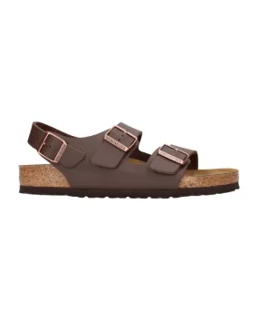 Birkenstock Milano BF Dark Brown REGULAR (34701) Hombre Marron