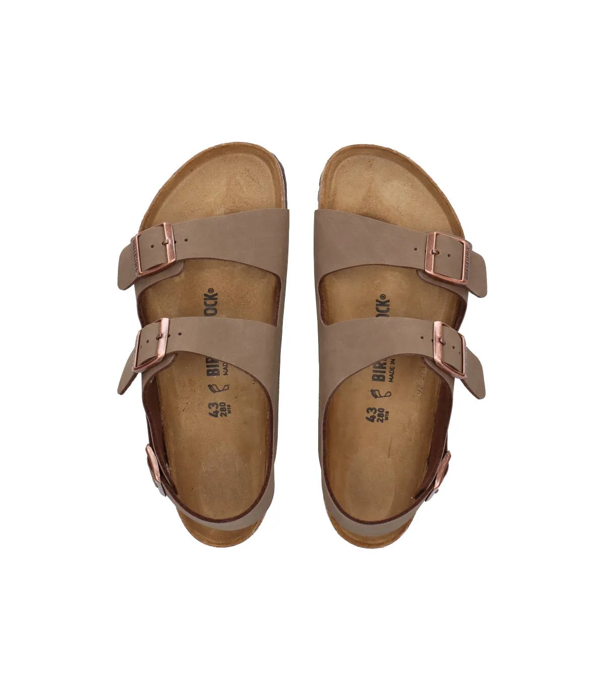 Birkenstock Milano BFBC Mocca REGULAR Mujer Marron