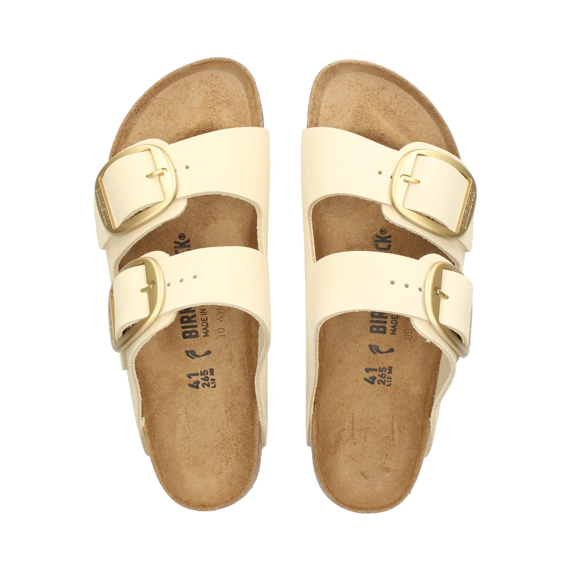 BIRKENSTOCK Sandalias planas de Mujer ECRU