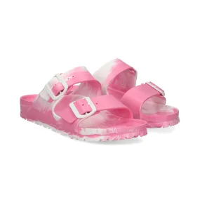 BIRKENSTOCK Sandalias planas de Mujer MULTI PINK