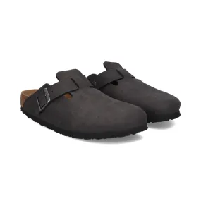 BIRKENSTOCK Zuecos de hombre Black VEG