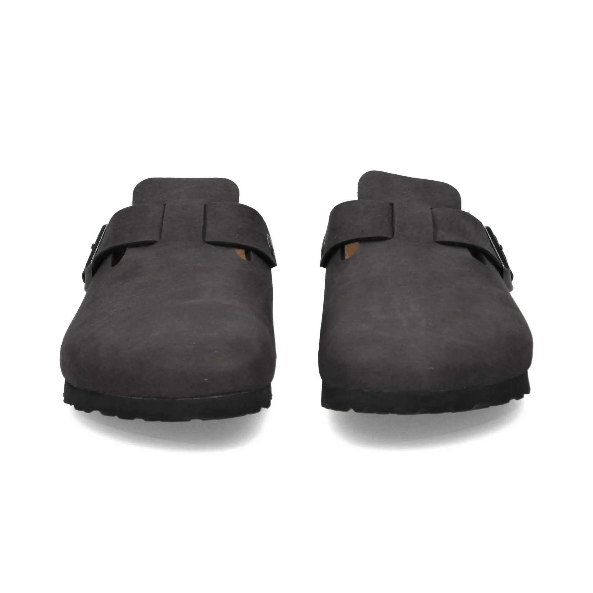 BIRKENSTOCK Zuecos de hombre Black VEG