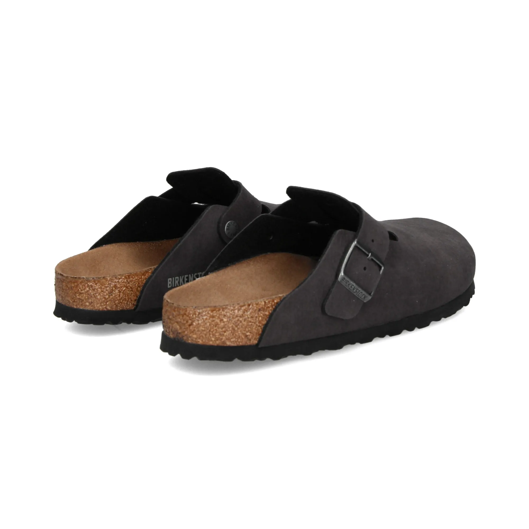 BIRKENSTOCK Zuecos de hombre Black VEG