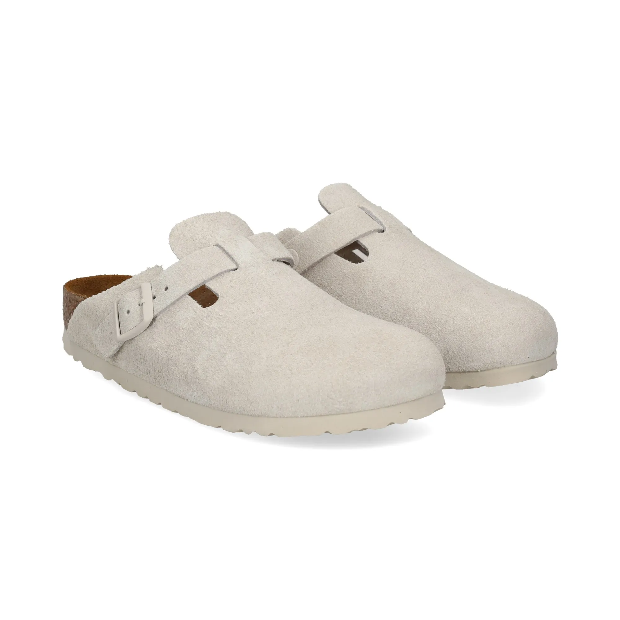 BIRKENSTOCK Zuecos de Mujer Antique White