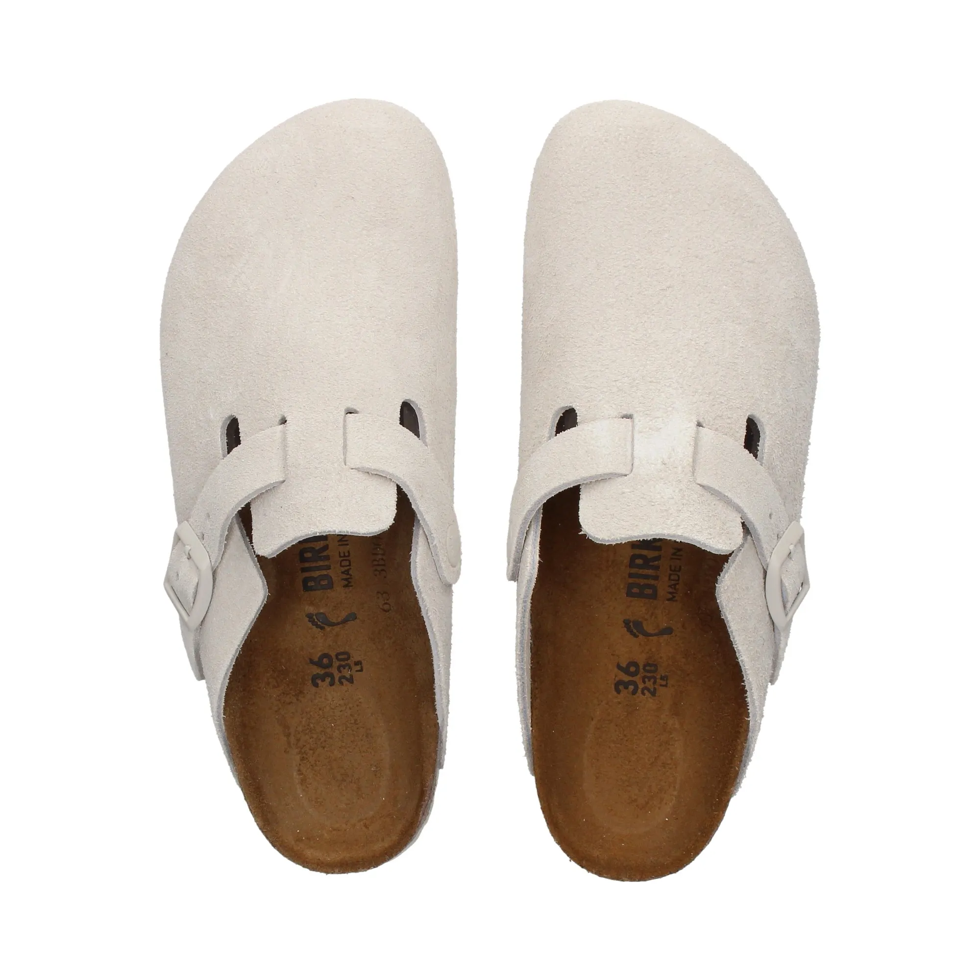 BIRKENSTOCK Zuecos de Mujer Antique White