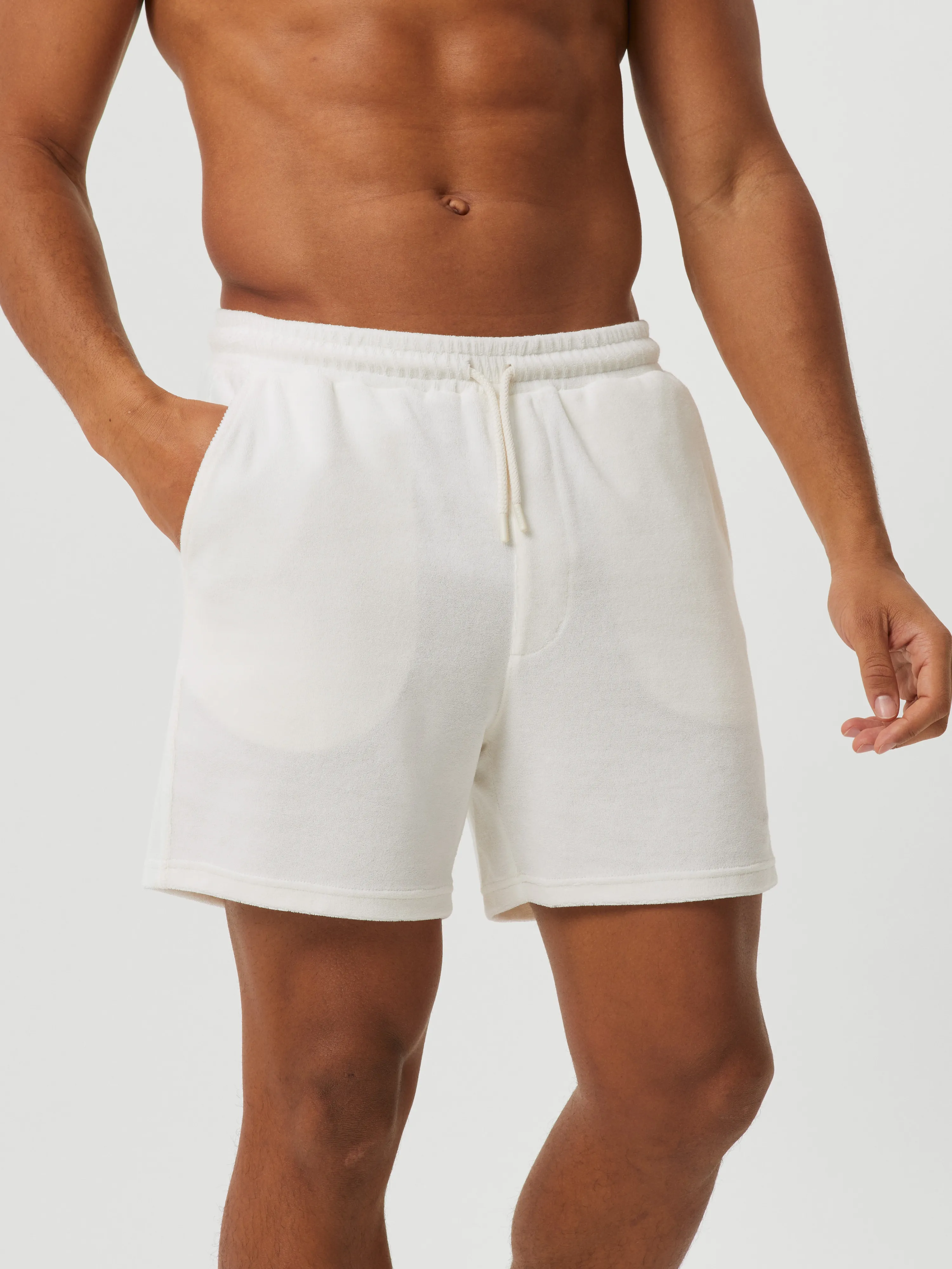 Borg Toweling Pool Shorts