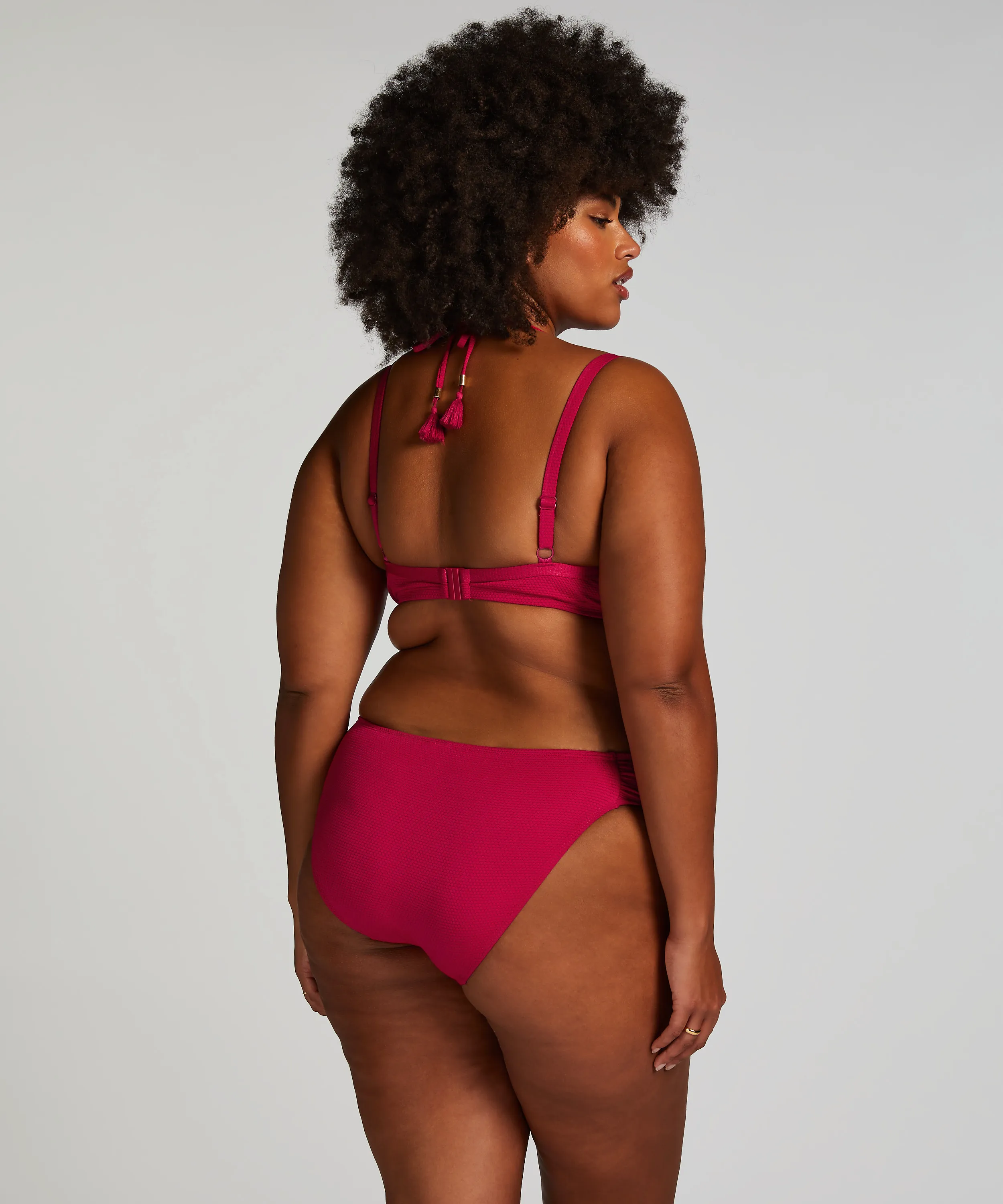 Braguita de Bikini Rio Scallop - Rosa