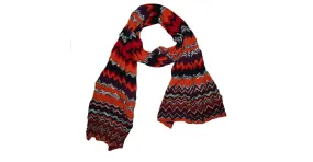 BUFANDA DE PUNTO ZIG ZAG MISSONI Multicolor 