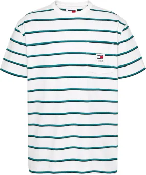 CAMISETA FIT REGULAR ESTAMPADA A RAYAS HOMBRE TOMMY JEANS