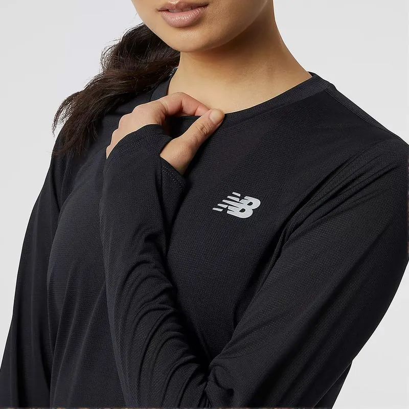 Camiseta Para Mujer Accelerate Long Sleeve Top New Balance 55952