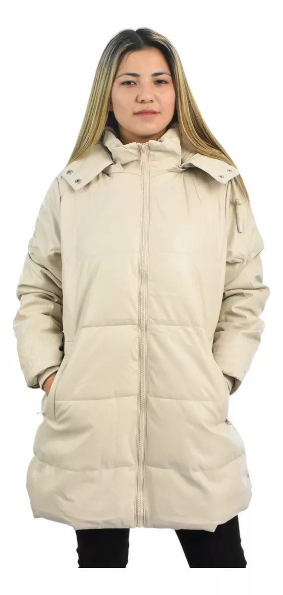 Campera Parka Puffer Mujer Impermeable Importada Hhp 2171