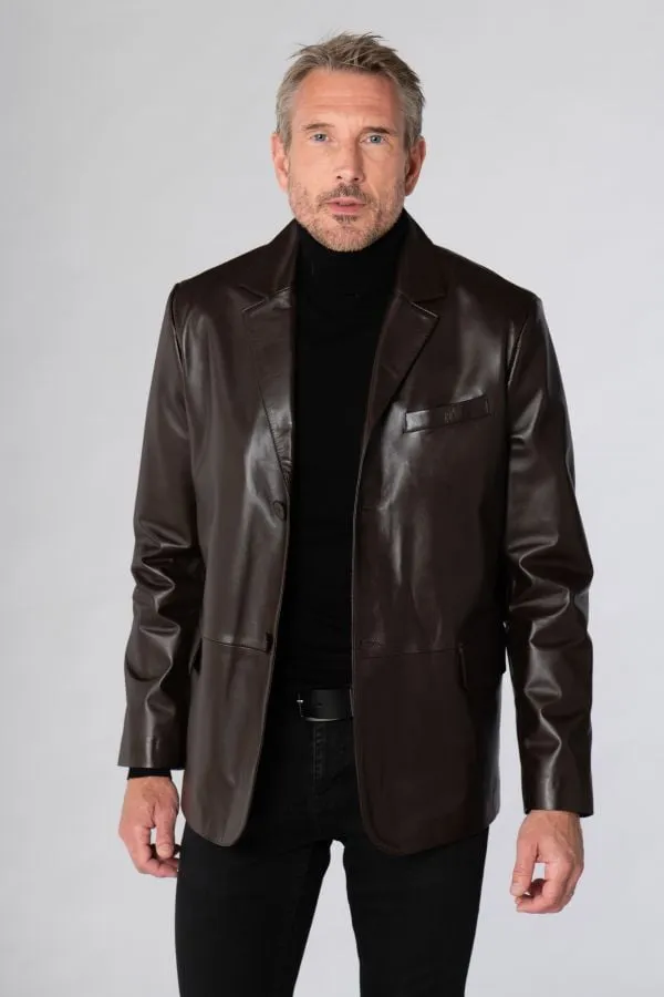 Cazadora Hombre Cityzen Blazer Marron