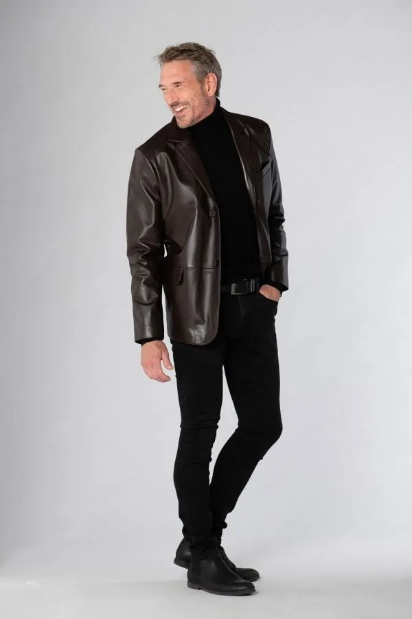 Cazadora Hombre Cityzen Blazer Marron