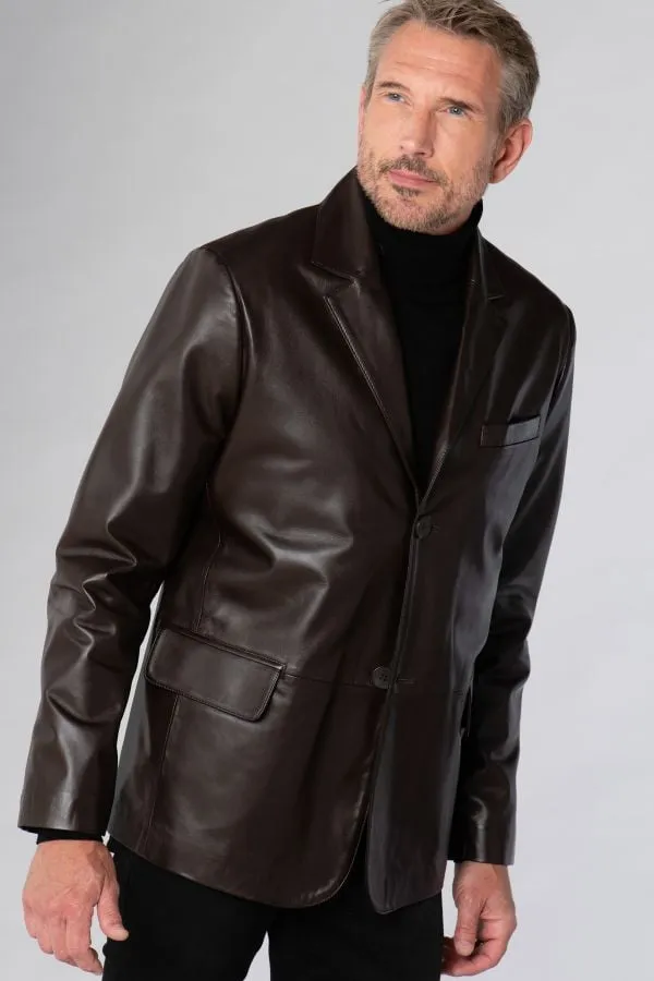 Cazadora Hombre Cityzen Blazer Marron