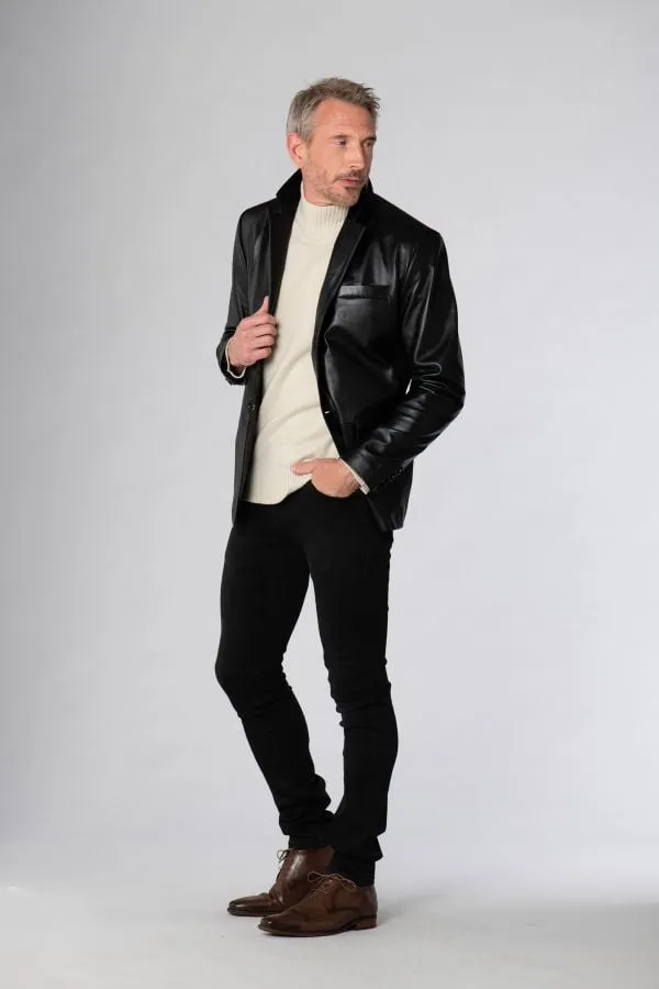 Cazadora Hombre Cityzen Blazer Noir