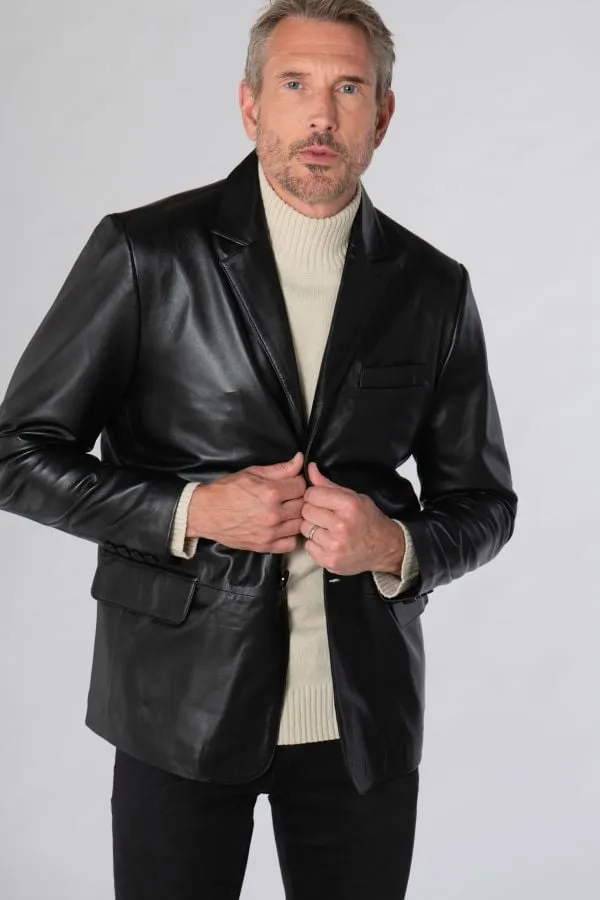 Cazadora Hombre Cityzen Blazer Noir