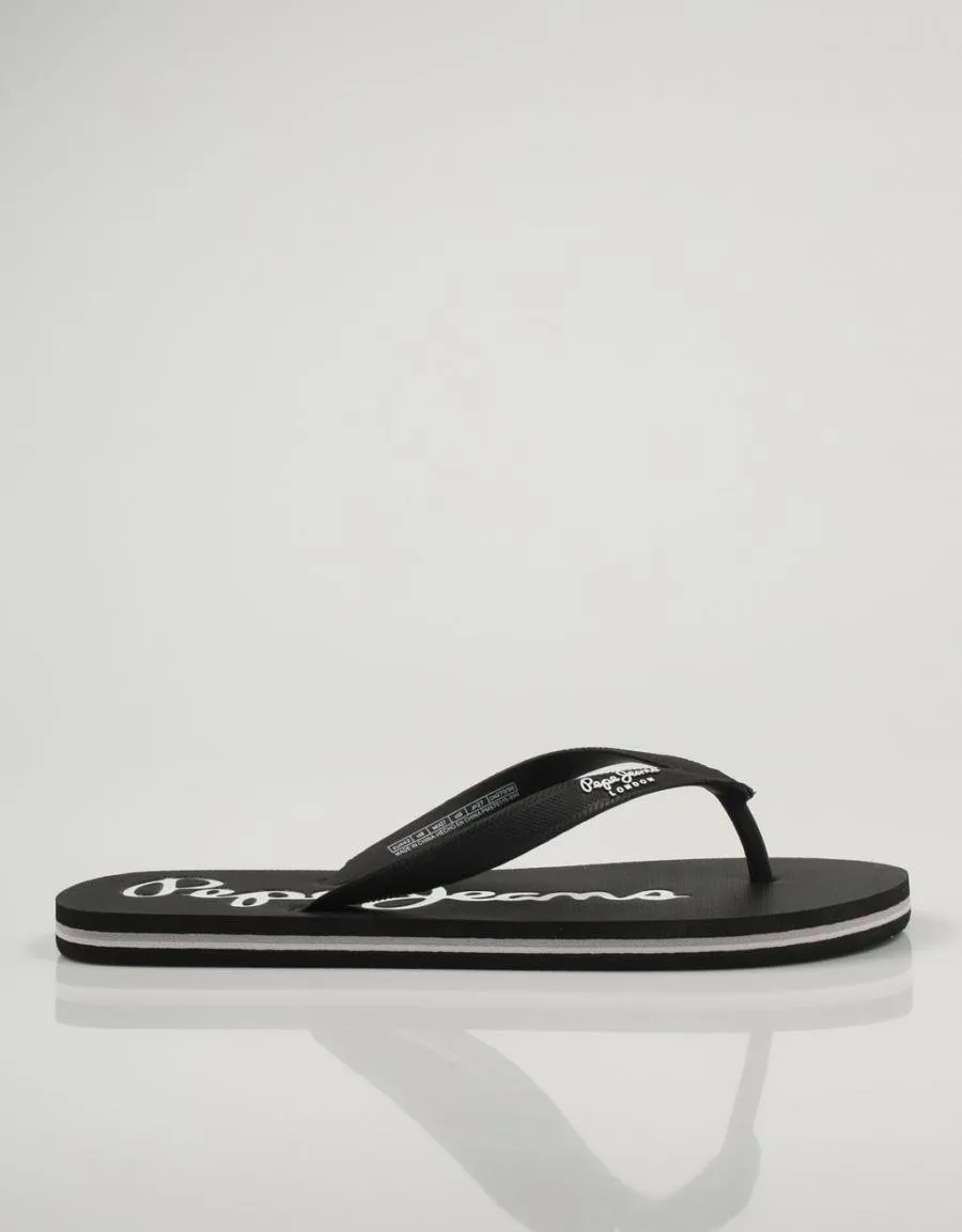  chanclas PEPE JEANS Bay en Negro 78423