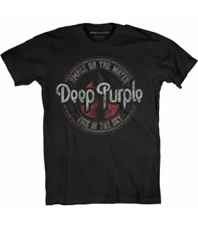 Deep Purple Tee Smoke Circle Camiseta Licencia Oficial RockOff DPTS06MB