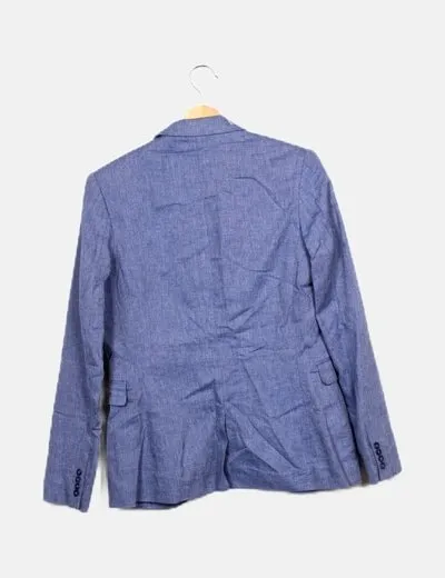 H&M Blazer azul