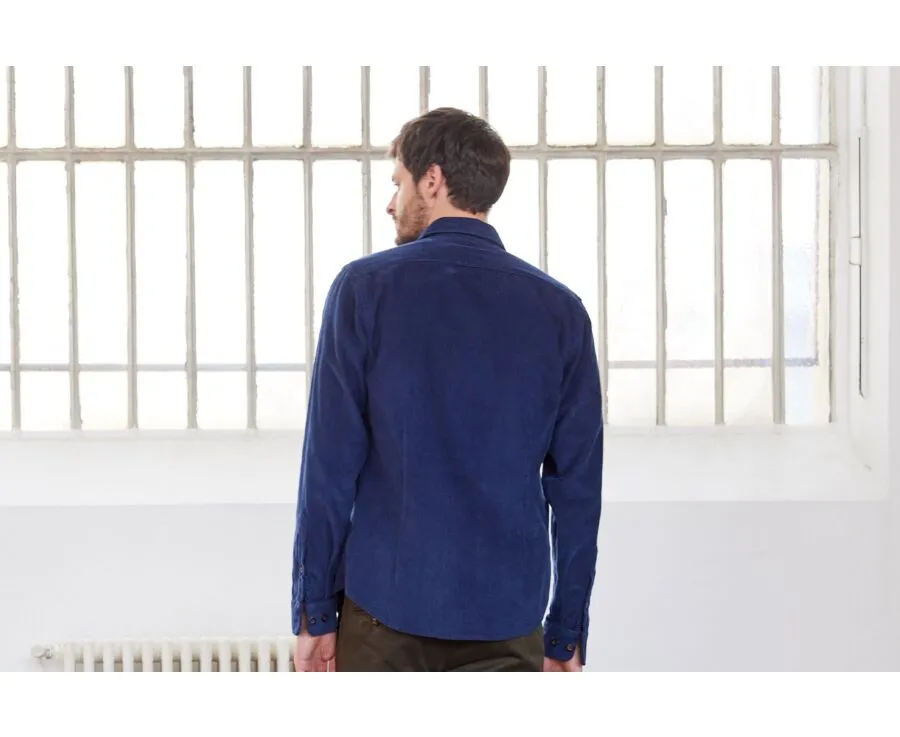 Indigo Corduroy over shirt - VICTORIN