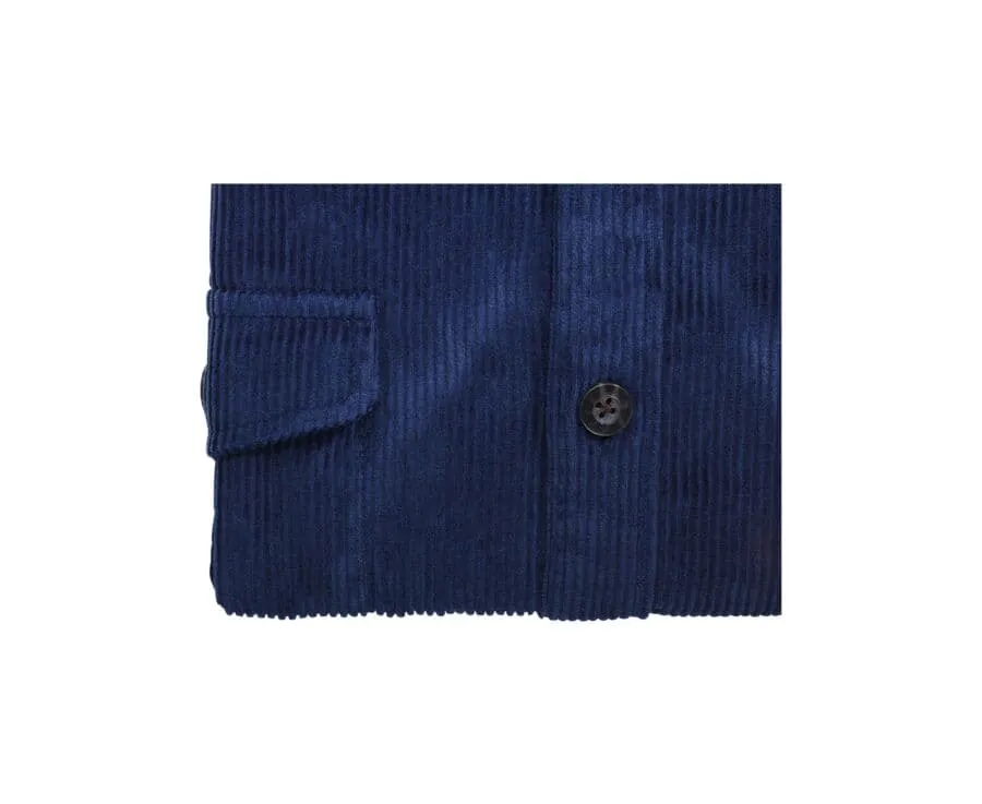 Indigo Corduroy over shirt - VICTORIN