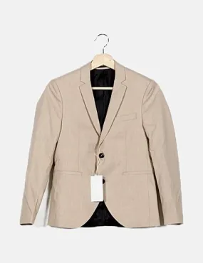 Jack & Jones Blazer beige básica