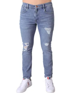 Jeans Hombre Moda Slim Azul Oggi 59104813