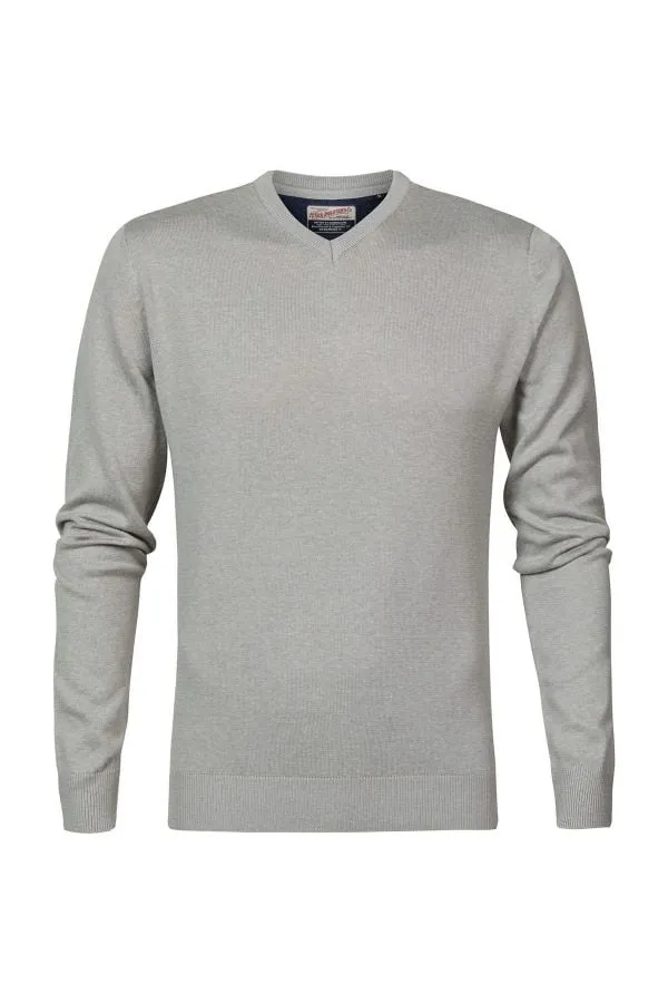 Jersey/Sudadera Hombre Petrol Industries Kwv200 9038 Light Grey Melee