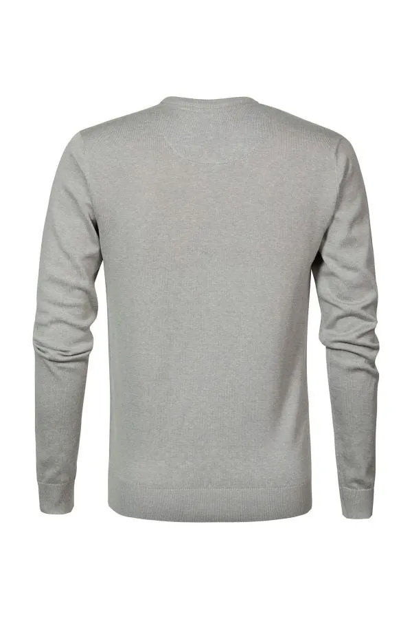 Jersey/Sudadera Hombre Petrol Industries Kwv200 9038 Light Grey Melee