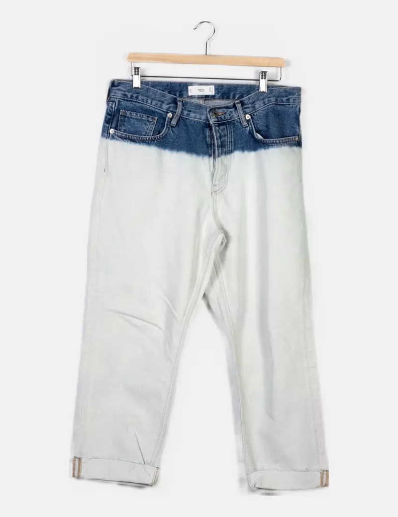 Mango Pantalón denim recto