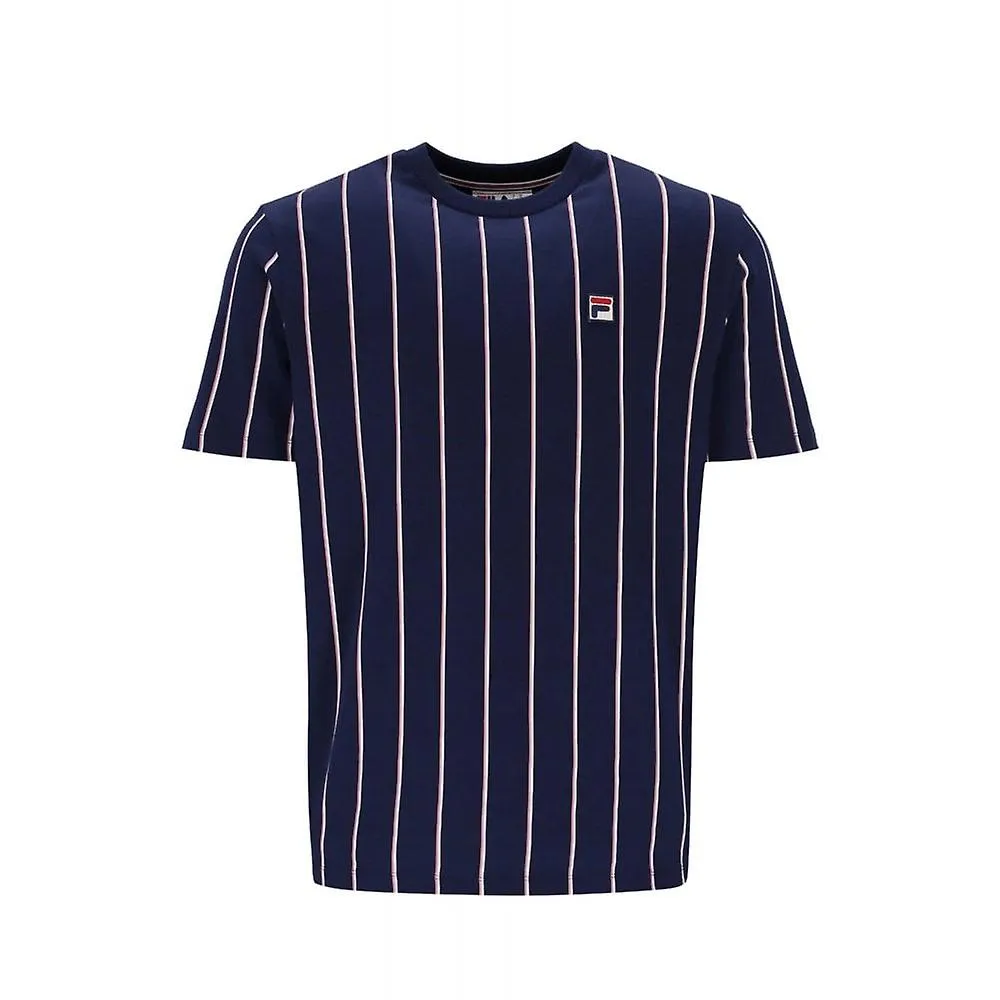 Men's Fila Vintage Lee Mh035 Double Pinstripe Half Sleeve T-shirt