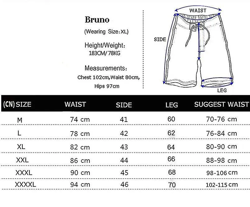 Mens Swim Trunks Quick Dry Swim Shorts With Mesh Lining Funny Swimwear Bathing Suits