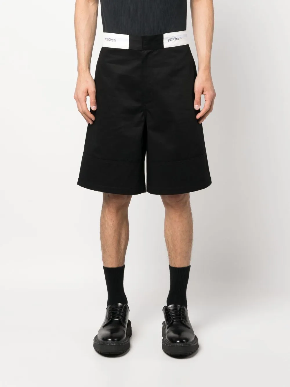 PALM ANGELS SARTORIAL WAISTBAND SHORTS