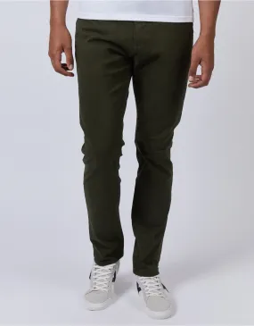 Pantalón regular fit verde