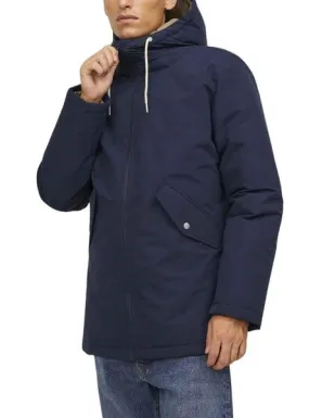 Parka Jack and Jones Loop Marino para Hombre