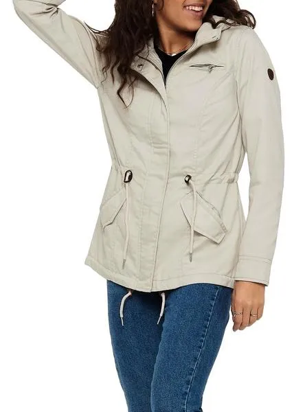 parka only new lorca spring beige para mujer