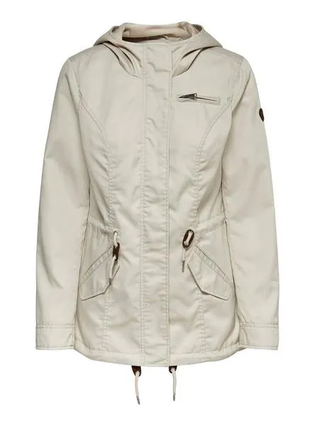 parka only new lorca spring beige para mujer