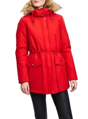 parka vila catja rojo mujer