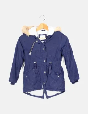 Primark Parka basica azul marino