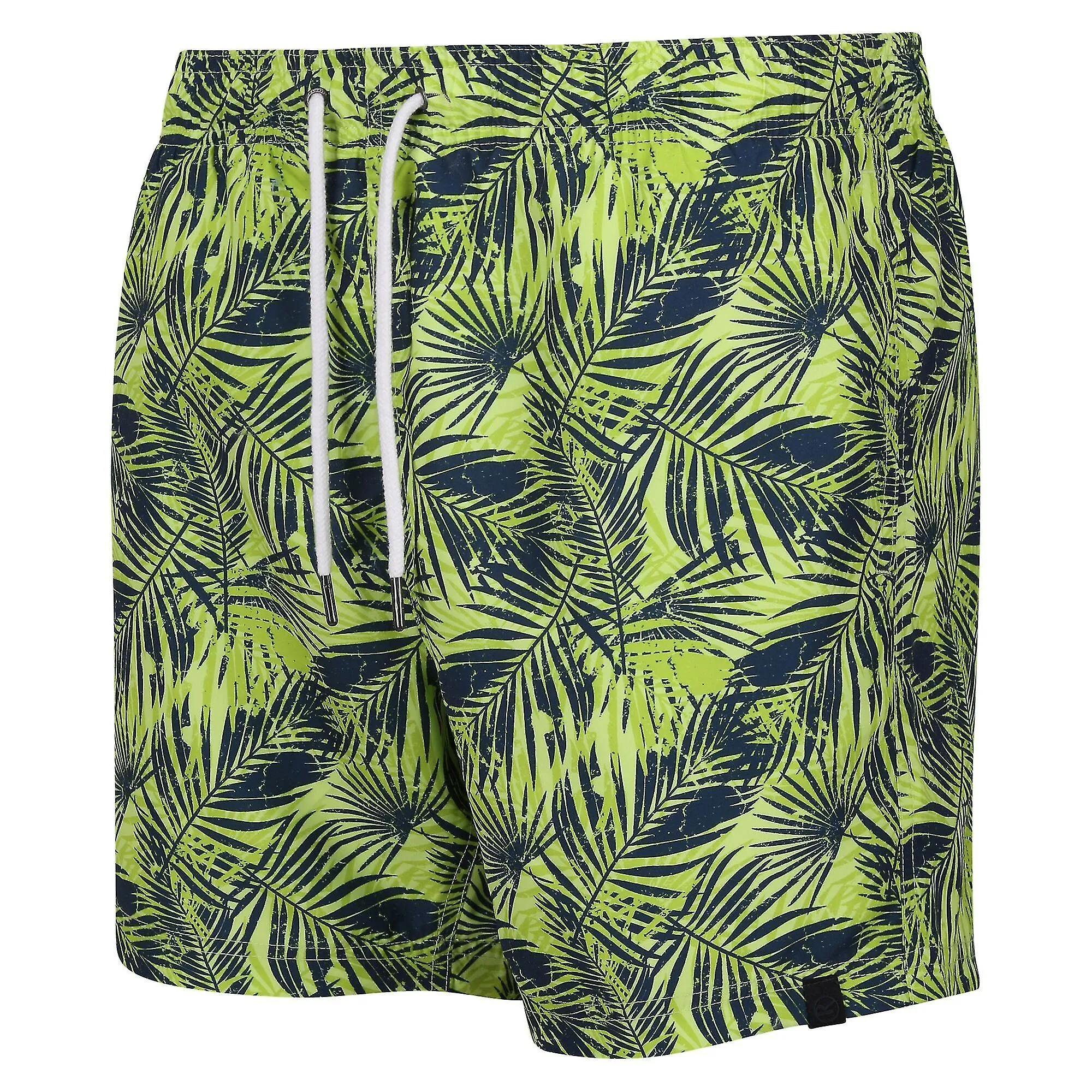 Regatta Mens Loras Palm Print Swim Shorts