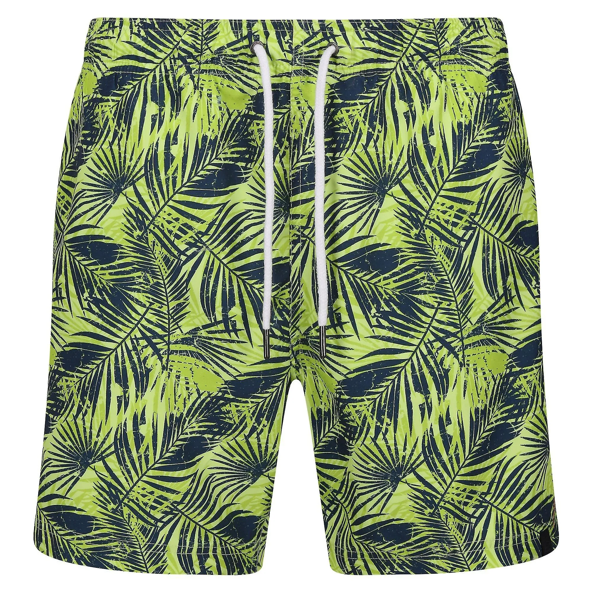 Regatta Mens Loras Palm Print Swim Shorts