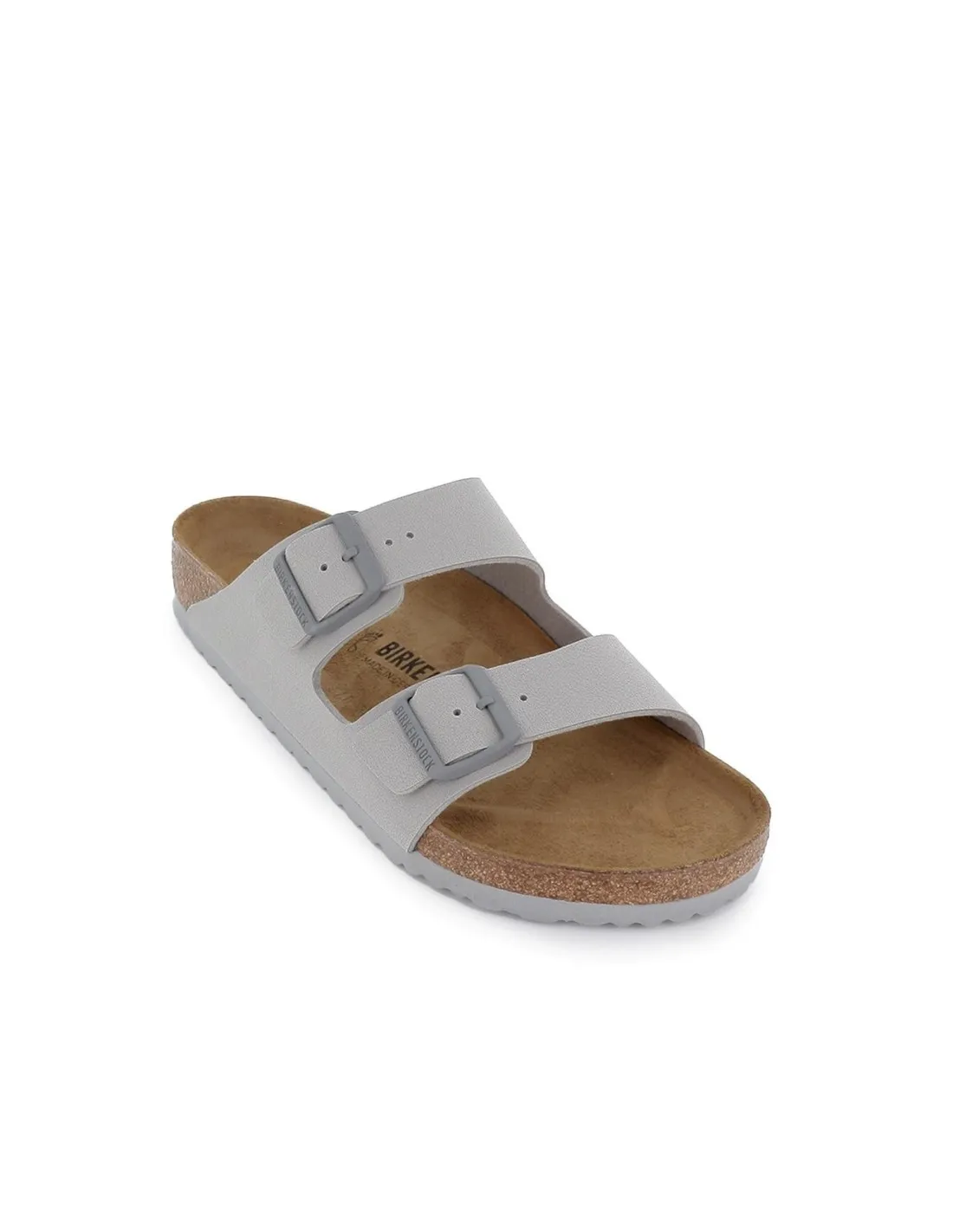 Sandalia abierta dos hebilla y suela EVA hombre gris Birkenstock