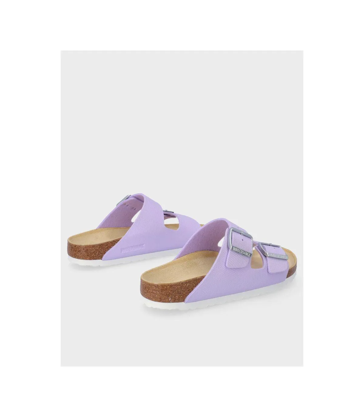 SANDALIA PLANA BIRKENSTOCK ARIZONA BF SHINY LIZARD PURPLE FOG