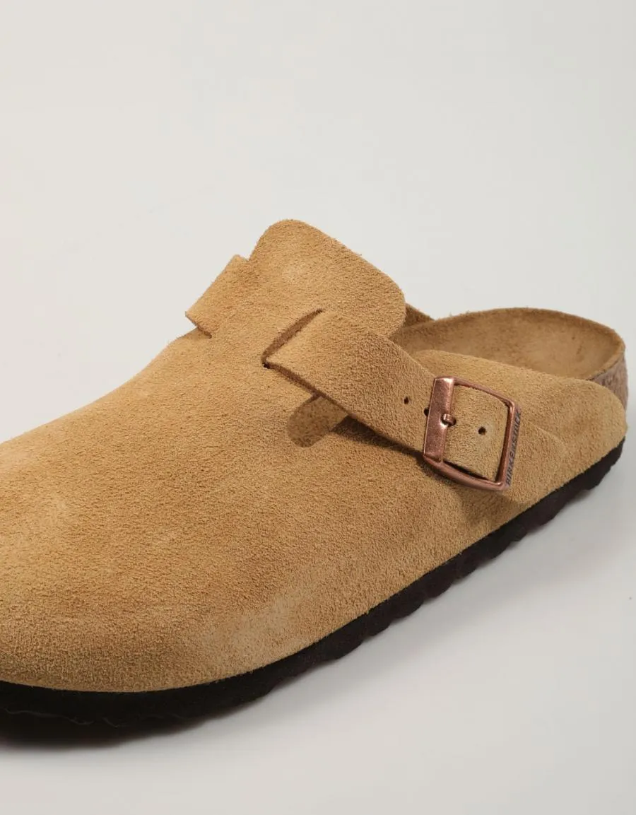  sandalias BIRKENSTOCK Boston Suede en Couro 82908